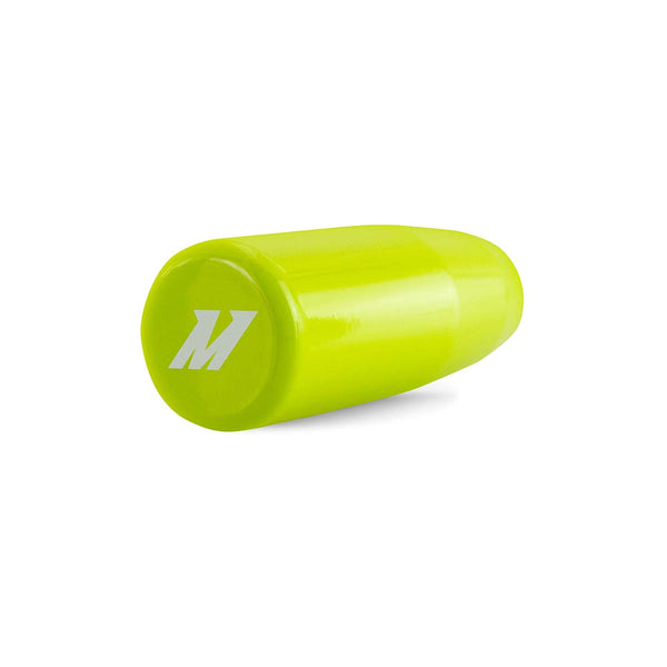 Mishimoto MMSK-NY Weighted Shift Knob, Neon Yellow, Matches Subaru STI