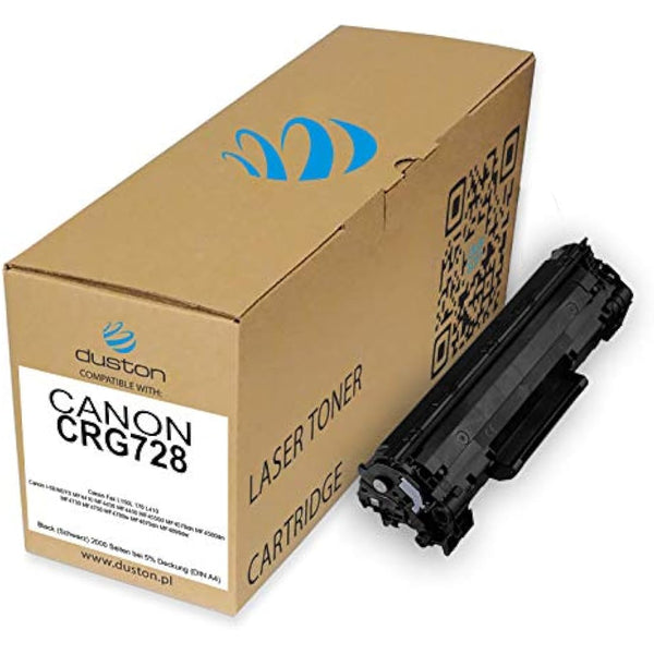 duston 3x CRG728, 3500B002AA Regenerated black toner cartridge, compatible with Canon MF 4410 MF4430 MF4450 MF4550d MF4570dn MF4580dn