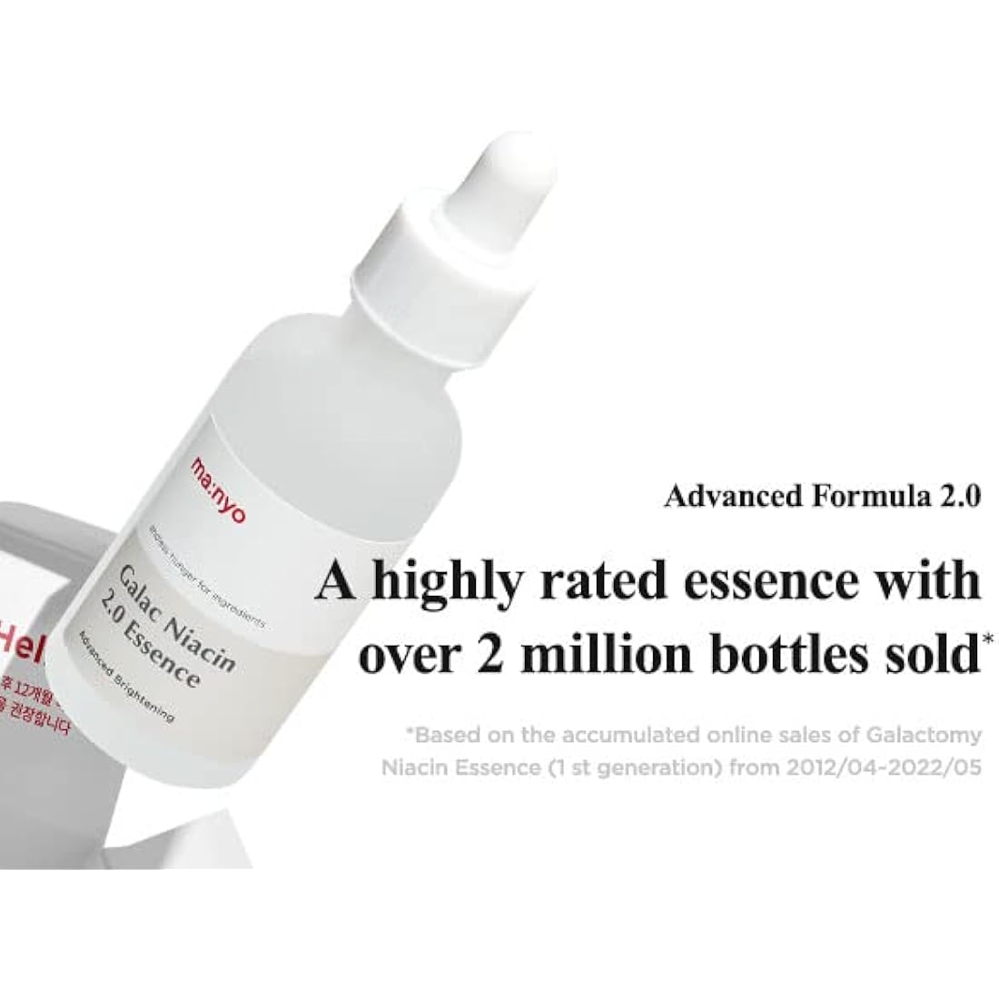 ma:nyo Galac Niacin 2.0 Essence Korean Facial Serum, Ultra Hydrating, Tone Balancing, Niancinamide, for Women and Men Korean Skin care 1.69 fl oz (50ml)