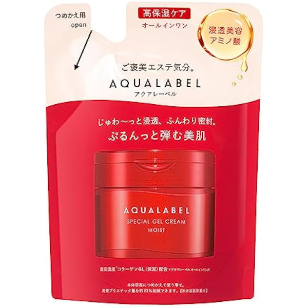 AQUALABEL Special Moist Gel Cream Ex 81g - Refill