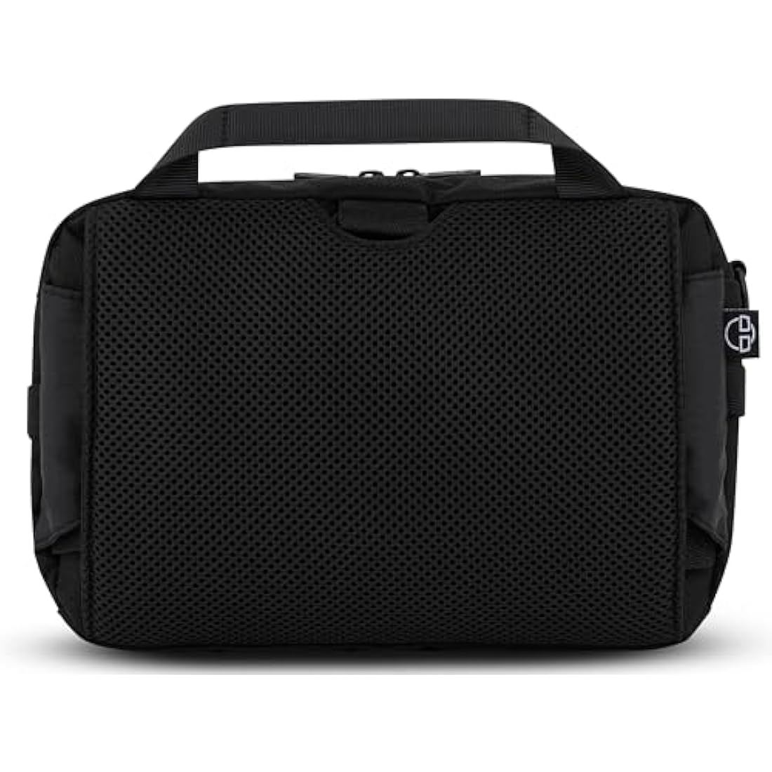 Johnny Urban Bum Bag Black - Travis - Large Waist Bag for Travel Hiking Outdoor - Breathable Airmesh & Adjustable Strap - Many Pockets with Zippers - Accessory Add On for Backpack