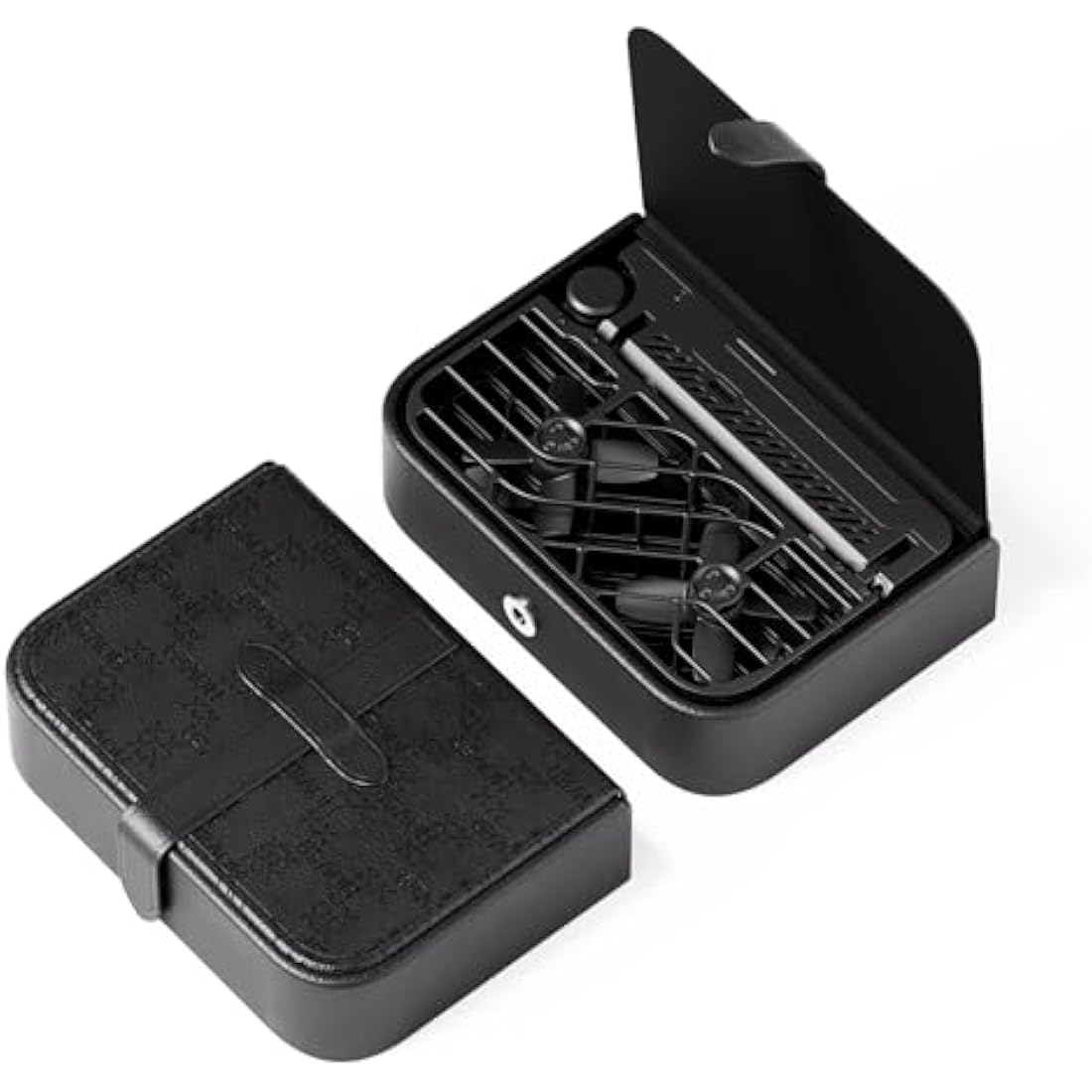 HOVERAir Black Portable Case 105g Specifically Designed X1 Drone, 13,7 cm × 9,7 cm × 4 cm, Pocket-Sized, Made of Stylish PU Material, with Waterproof, Dustproof and Shockproof Features