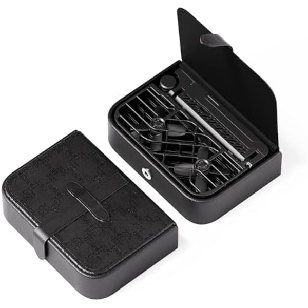 HOVERAir Black Portable Case 105g Specifically Designed X1 Drone, 13,7 cm × 9,7 cm × 4 cm, Pocket-Sized, Made of Stylish PU Material, with Waterproof, Dustproof and Shockproof Features