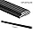 2020 Aluminum Extrusion 48 inch / 1220mm Black (10Pcs/Pack) V-Slot European Standard for 3D Printer,CNC and Laser Engraving Machine