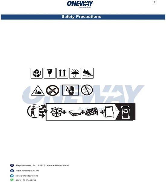 Oneway Rear Side Diffusors compatible with Volkswagen Golf VIII HB R 2020- - Gloss black