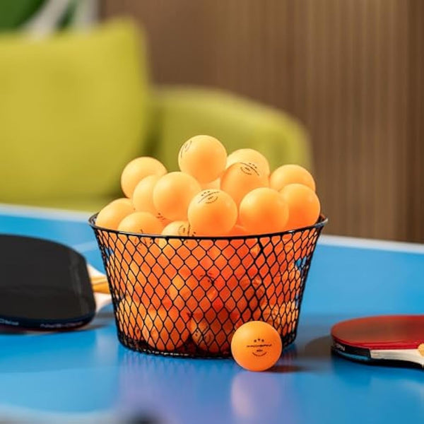 PRO SPIN Ping Pong Balls - Orange 3-Star 40+ Table Tennis Balls | High-Performance ABS Training Balls | Ultimate Durability for Indoor & Outdoor Table Tennis