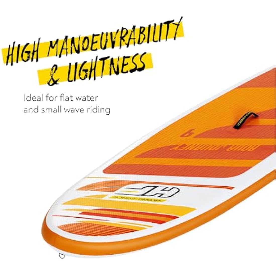 Hydro-Force SUP, Inflatable Stand Up Paddle Board, Complete Set, Multiple Styles, Sizes, 9FT, 10FT, 10’2FT