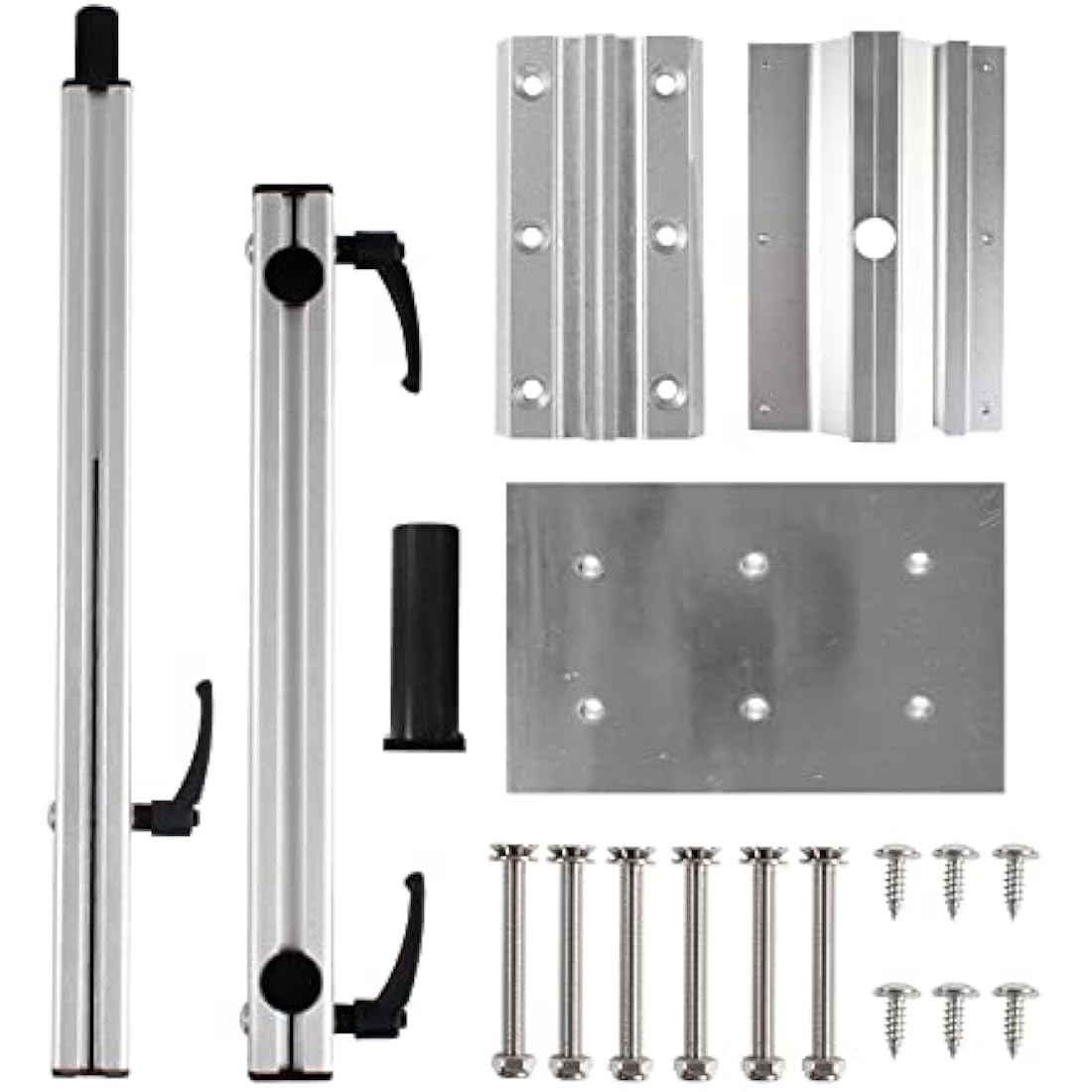 MARVIX Detachable 360 Swivel Table Leg System Adjustable Swing Out Table Base Bracket Support T5 T6 Campervan Caravan Motorhome Boat