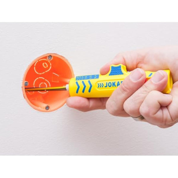 JOKARI 30155 Secura No.15 Wire Stripper (8-13mm), Yellow