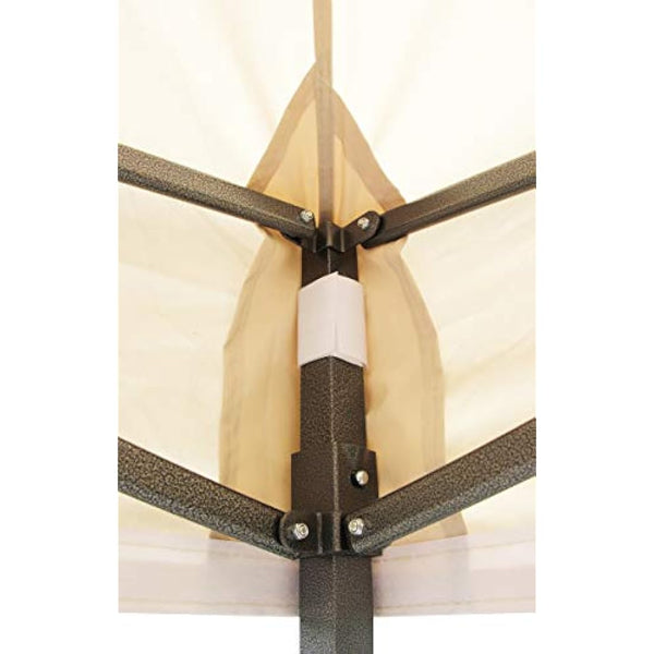 All Seasons Gazebos | 3x2m Pop Up Gazebo with 4 Side Walls & Accessory Pack | Heavy Duty, Fully Waterproof, High Grade Materials (Beige)