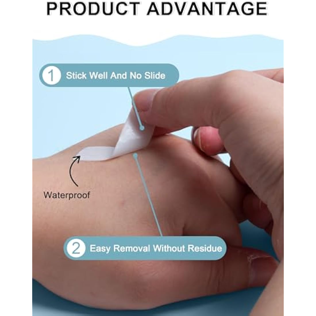 fenshine Lash Tape, PE Micropore Medical Tape for Eyelash Extension, Fabric For False Eyelash Patch Makeup Tool (6 Rolls Japan MIcropore Soft)