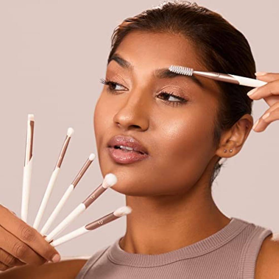 EcoTools Luxe Exquisite Eye Makeup Brush Kit, 6 Piece Set