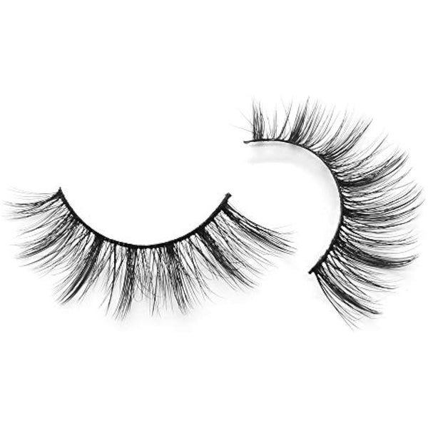 3D Faux Mink Eyelashes Natural Long Looking 5 Pairs Reusable False Lashes Soft Fluffy Full Eyes Lash