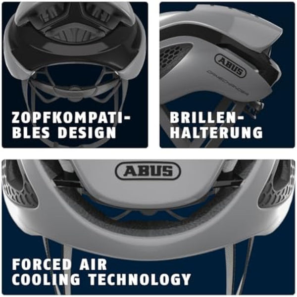 ABUS GameChanger Racing Bike Helmet - Aerodynamic Cycling Helmet with Optimal Ventilation for Men and Women