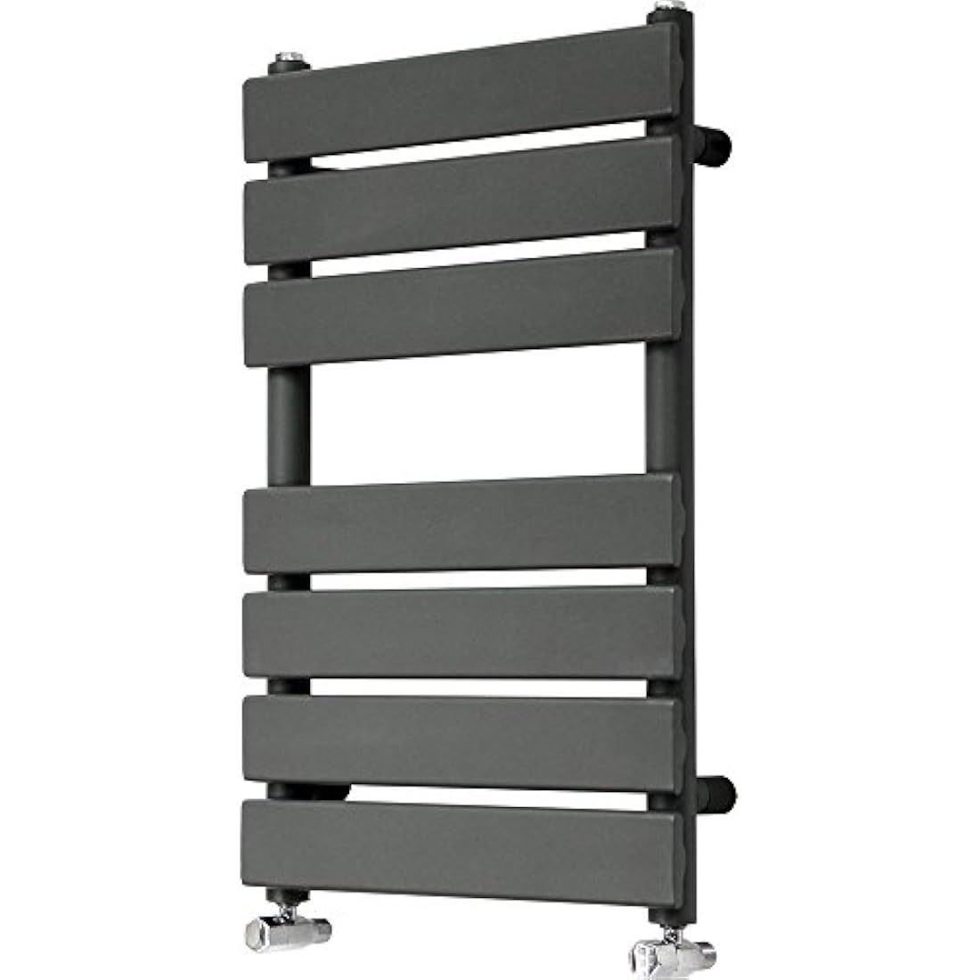 NRG 650x400 Flat Panel Heated Towel Rail Bathroom Rad Radiator Anthracite