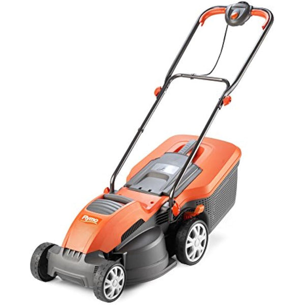 Flymo Speedi-Mo 360C Electric Wheeled Lawn Mower, 1500 W, Cutting Width 36 cm, Orange/black