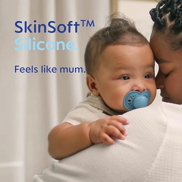 MAM Original Soothers | 6 Plus Months | 2 Pack | Comes in Dummy Steriliser Case | Orthodontic Design | Baby Accessories | Cream (Various Designs)