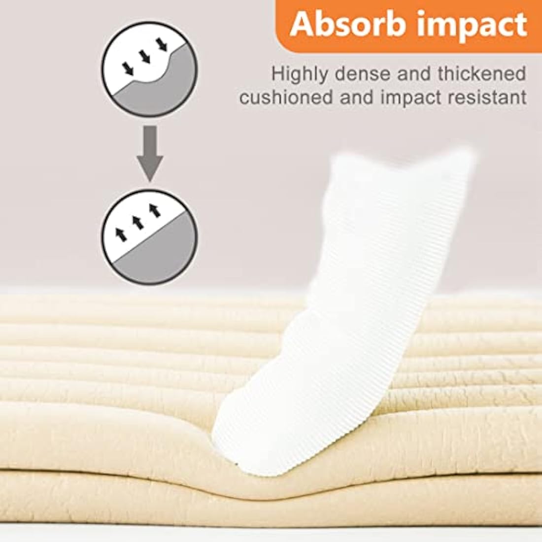 Fairy Baby Edge & Corner Guards Multifunctional Safety Edge Protection Extra Wide Foam Strip Baby Safety Bumper