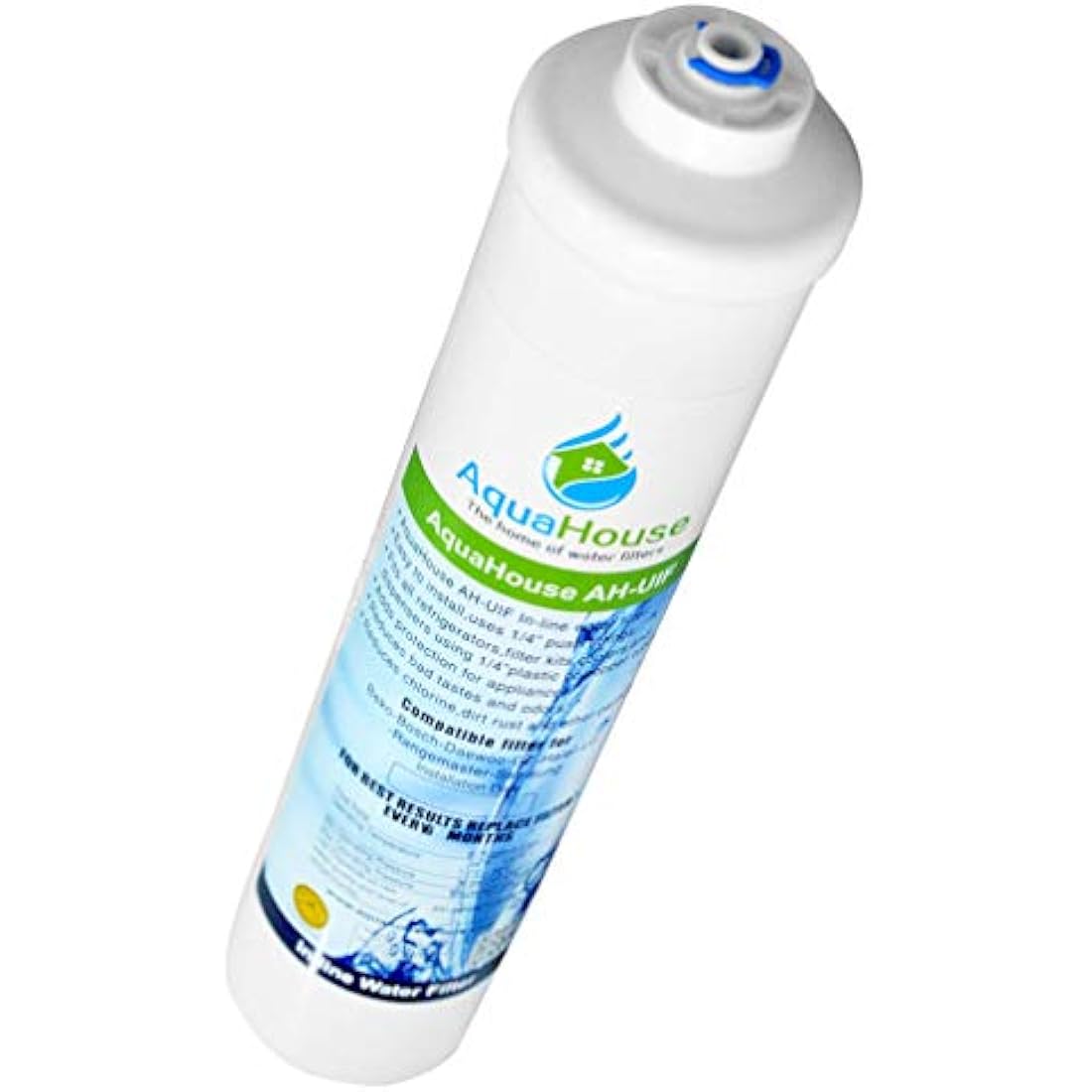 4X AquaHouse UIFS Compatible Fridge Water Filter for Samsung DA29-10105J HAFEX/EXP WSF-100 Aqua-Pure Plus (External Filter only)