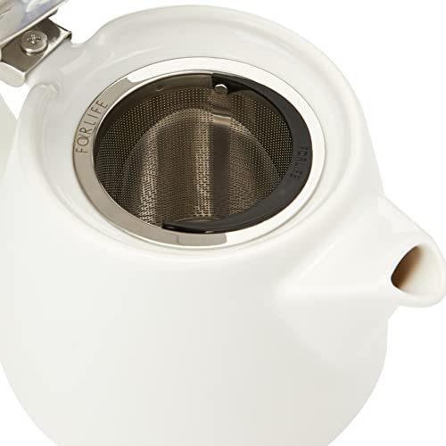 Forlife Stump Teapot 530 mL, White