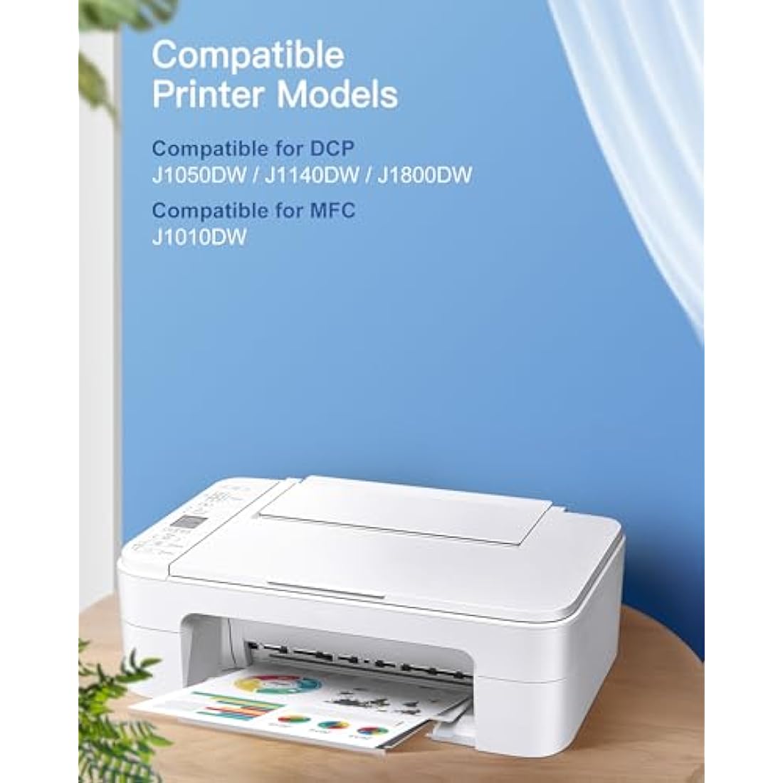 GPC Image LC421XL Compatible Ink Cartridges for Brother LC421 XL LC-421XL Multipack for Brother DCP-J1050DW DCP-J1140DW MFC-J1010DW (2 Black, 2 Cyan, 2 Magenta, 2 Yellow, 8-Pack)