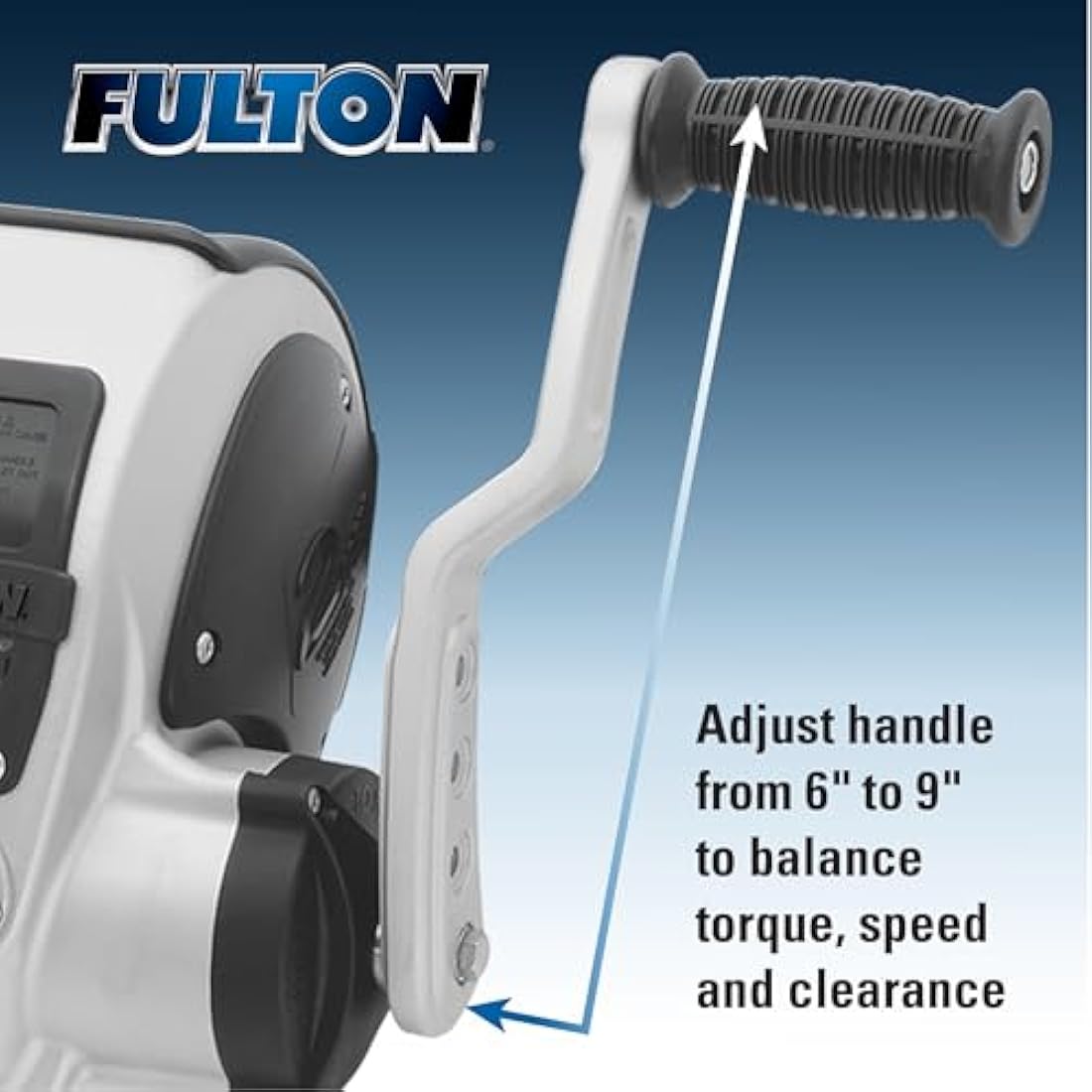 Fulton Unisex Fulton FW20000101 F2 Single Speed Winch 2000 , Silver & Black, boat length - max feet none weight ma UK