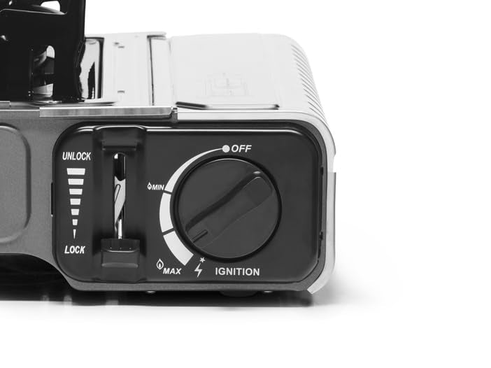 Campingaz Camp Bistro Stove, 1 burner, camping stove, 2200-watt capacity, compact outdoor cooker, includes carry case for easy transport