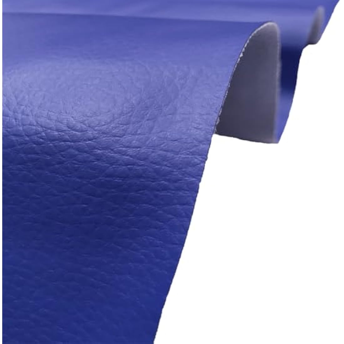 A-Express Grained Faux Leather Fabric Waterproof Heavy Duty Leatherette Vinyl Leathercloth Upholstery Textured Material - Royal Blue Half Metre 50cm x 140cm