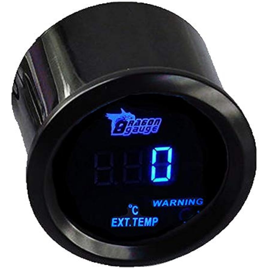 Mintice Universal Car Automotive 2" 52mm Digital Blue LED Light Display Exhaust Gas Temperature Gauge Meter EGT EXT Sensor