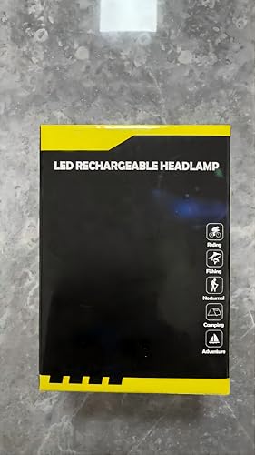 Head Torch Rechargeable,2000 Lumens Super Bright 230° Wide Beam Adjustable Focus Headtorch With Motion Sensor,9 Modes With UV Light,Detachable Magnetic Lightweight Headlamp For Running,Camping,Hiking