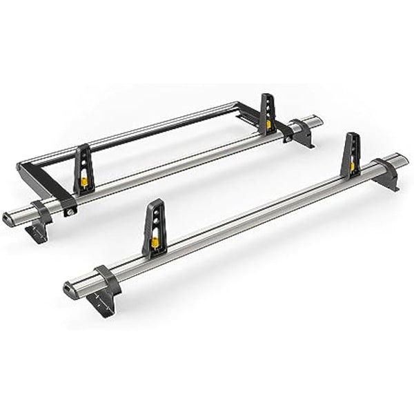 Van Guard Roof Rack for Citroen Berlingo (2008-2018) 2 Roof Bars + Rear Ladder Roller [Only Suitable for Short Wheelbase (L1) Not Suitable for Berlingo First Models] - Ulti Bar - VG271-2/VGR-13