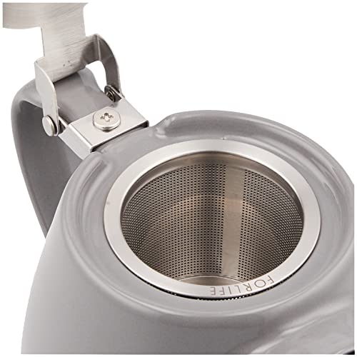 Forlife Stump Teapot Grey - 0.4Ltr