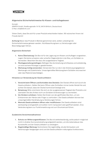 LIFETIME Plastic Wood Grain Textured Storage Box Desert Sand/Grey, 151x72x69 cm