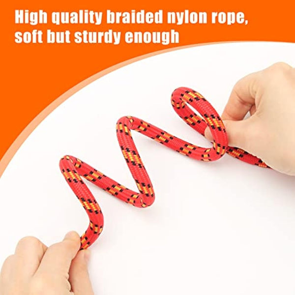 Dog Slip Lead, Extremely Durable Strong Dog Training Leash Rope, 150 cm Long Adjustable Pet Lead Leash For Small Medium Dogs (10-80 lbs)