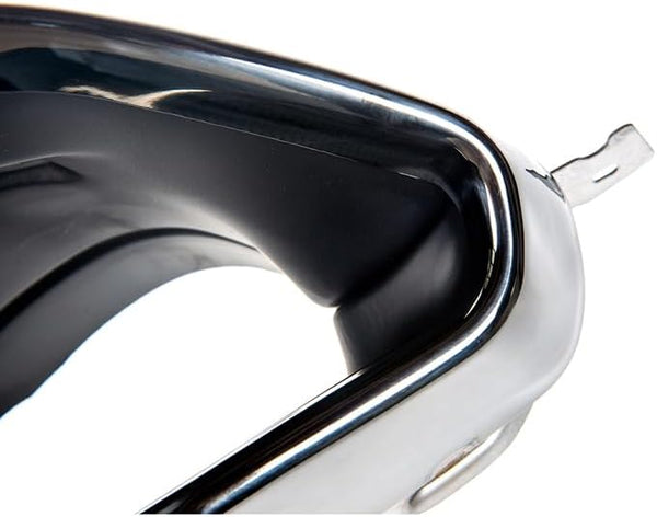 Oneway Set of custom-fit exhaust trims compatible with BMW 3-Series G20/G21 M-Pack 2018-2022 - Black stainless steel