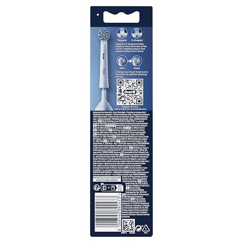 Oral-B Pro Sensitive Clean Toothbrush Heads, Pack of 10 Counts, Suitable for Mailbox