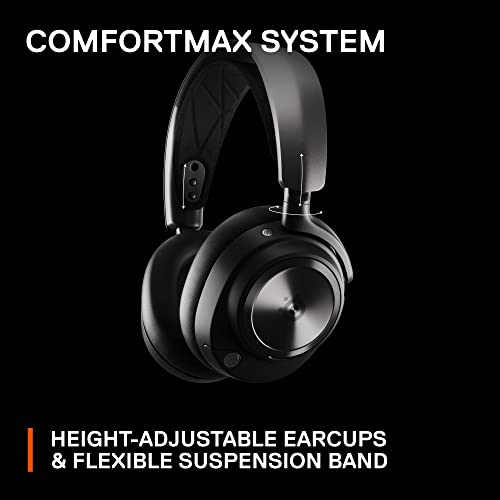 SteelSeries Arctis Nova Pro Wireless Xbox Omni-Platform Gaming Headset — Neodymium Magnetic Drivers — Active Noise Cancellation — 2 Battery System — Xbox, PC, PS5, PS4, Switch, Mobile