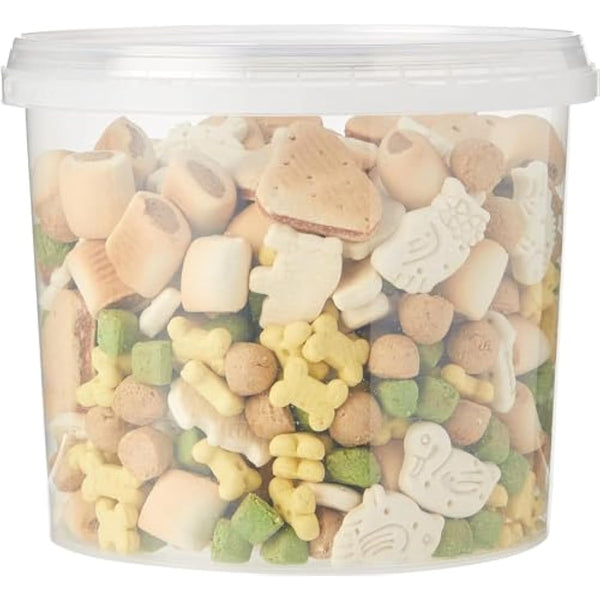 Extra Select Biscuit Medley Dog Treat Biscuits in a 450 gm Bucket (approx 180 biscuits)