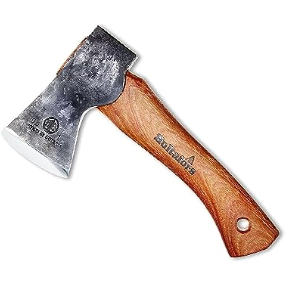 Hand-forged Agelsjön hatchet 235mm made of Swedish quality steel I Hultafors I Forged in Sweden I 775g premium axe with hickory wood handle & incl. leather guard I Hatchet can be resharpened I 841760