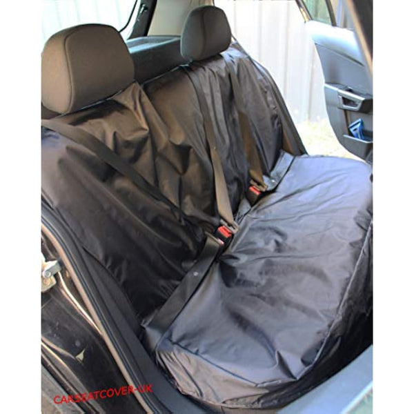 Carseatcover-UK BLKWPFS237 Car Seat Covers, Heavy Duty, Waterproof, Full Set, Black