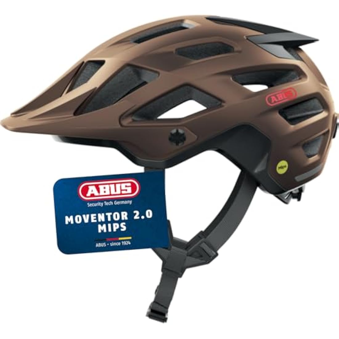 ABUS MTB Helmet Moventor 2.0 MIPS, Impact Protection for Off-Road Use, All-Mountain Helmet, Unisex Adult