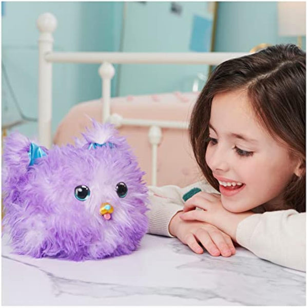Fur Fluffs, Pupper-Fluff Surprise Reveal Interactive Toy Pet, Over 100 Sounds and Reactions Cute and Fluffy Dog Kids Toys for Girls & Boys Ages 5+