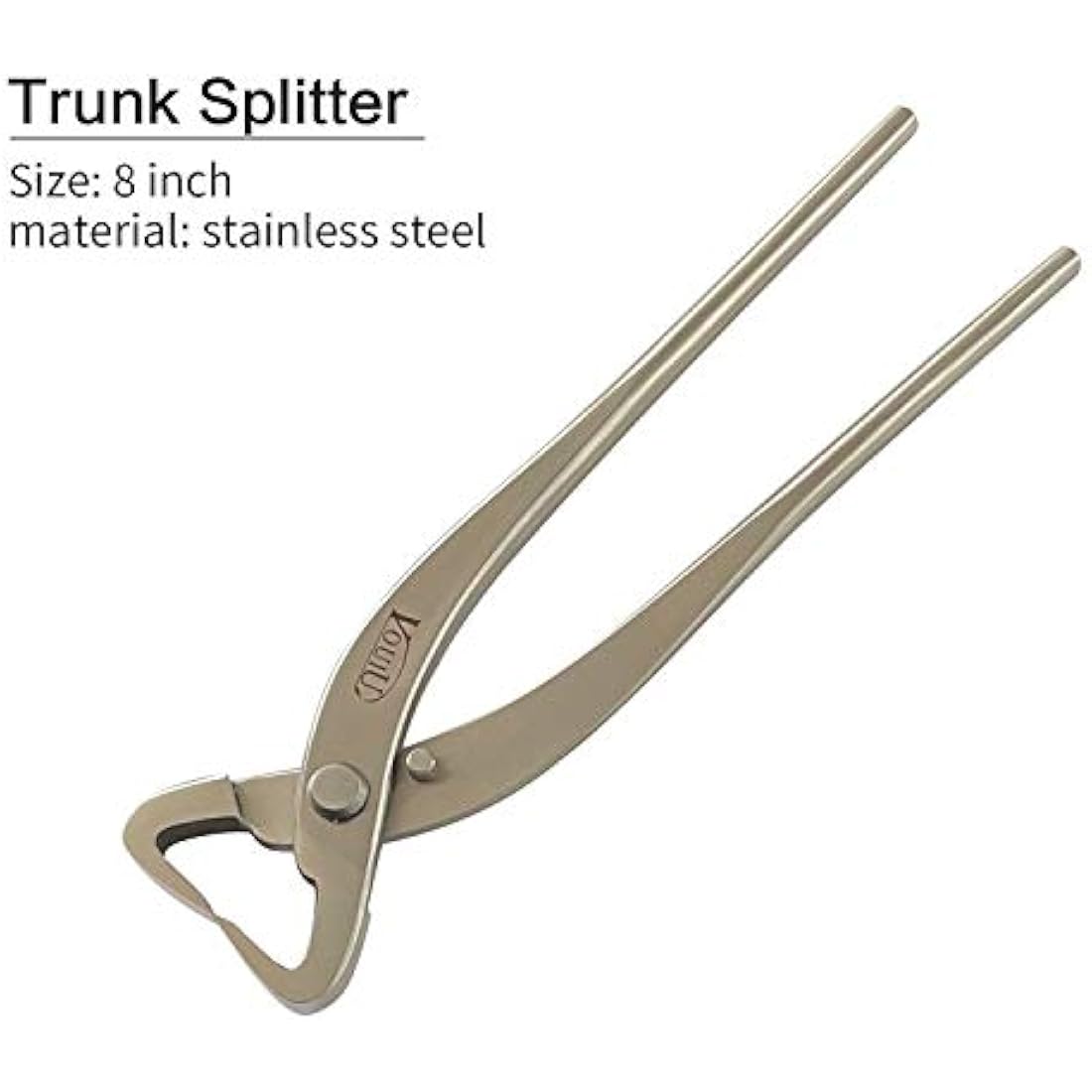 vouiu 6-Piece Bonsai Tool Set,Knob Cutter,Trunk Splitter,Concave Cutter,Wire Cutter,Jin Pliers,Bonsai Scissors