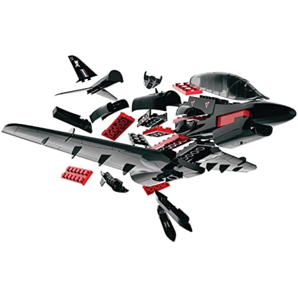 Airfix QUICKBUILD Model Aircraft Kits - J6003 BAE Hawk Model Building Kit for Kids 6+, Construction Plane Toys for Boys & Girls - Fighter Jet Planes & Toy Aeroplane Sets, Plane Enthusiast Gifts