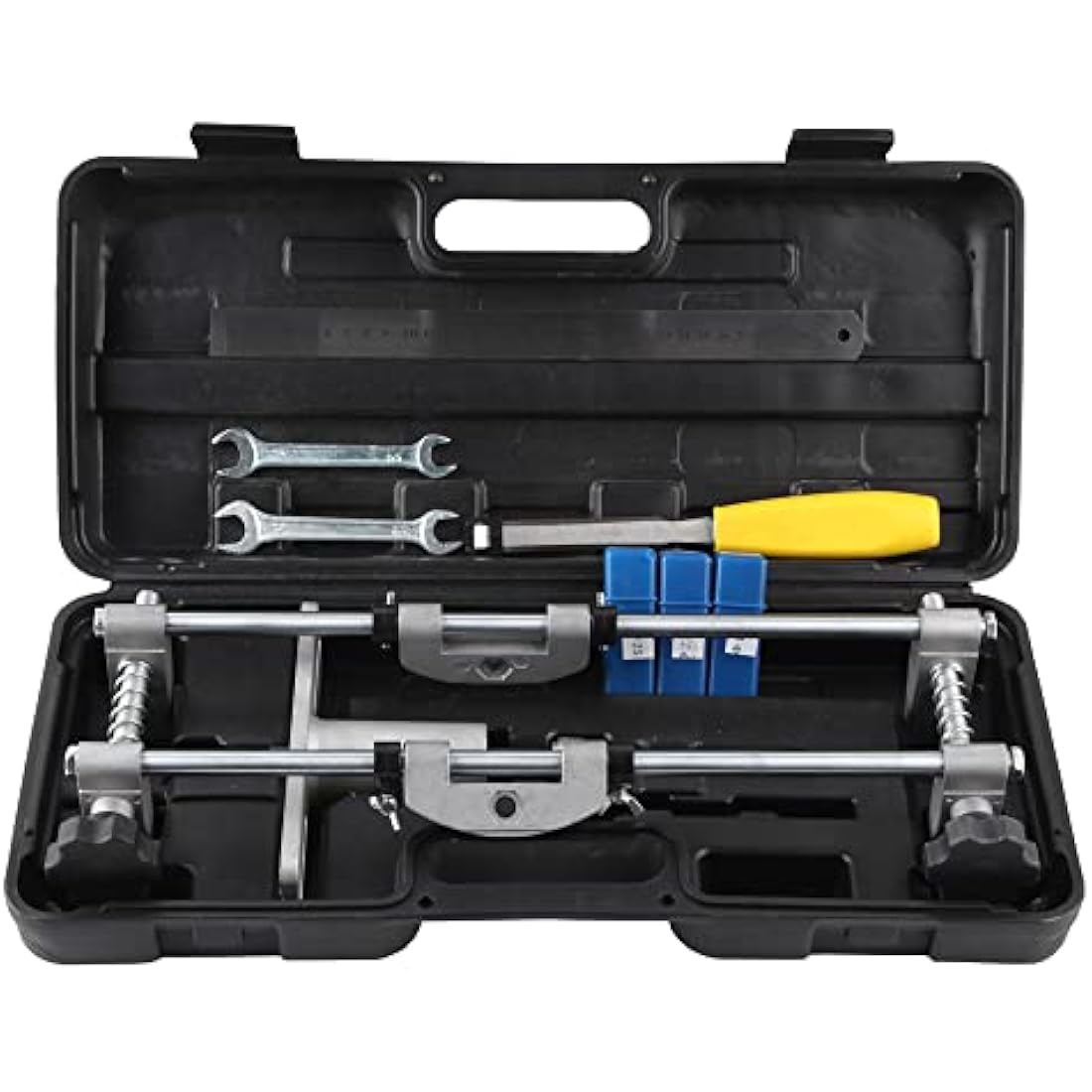 JIG1 Door Lock Mortiser Kit 18mm 22mm 25mm Lock Fitting Jig Maintenance Set Woodworking Hole Saw Opener Installation Mortising Jig Tool