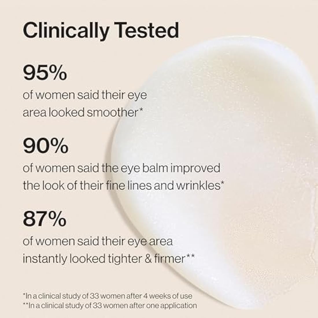 Honest Beauty Calm + Renew Anti-Aging Melting Eye Balm for Sensitive + Dry Skin | Shea Butter, Argan Oil, + Aloe | EWG Verified, Vegan + Cruelty Free | .5 fl oz