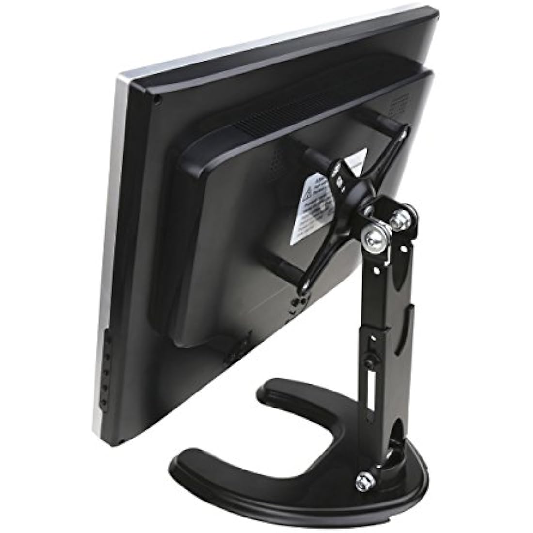 Wearson U-Shape 14" to 24"inch 180 Degree Adjustable LCD Monitor Stand Mount Folding VESA Monitor Stand All-Metal-Body With VESA Hole 75x75mm 100x100mm