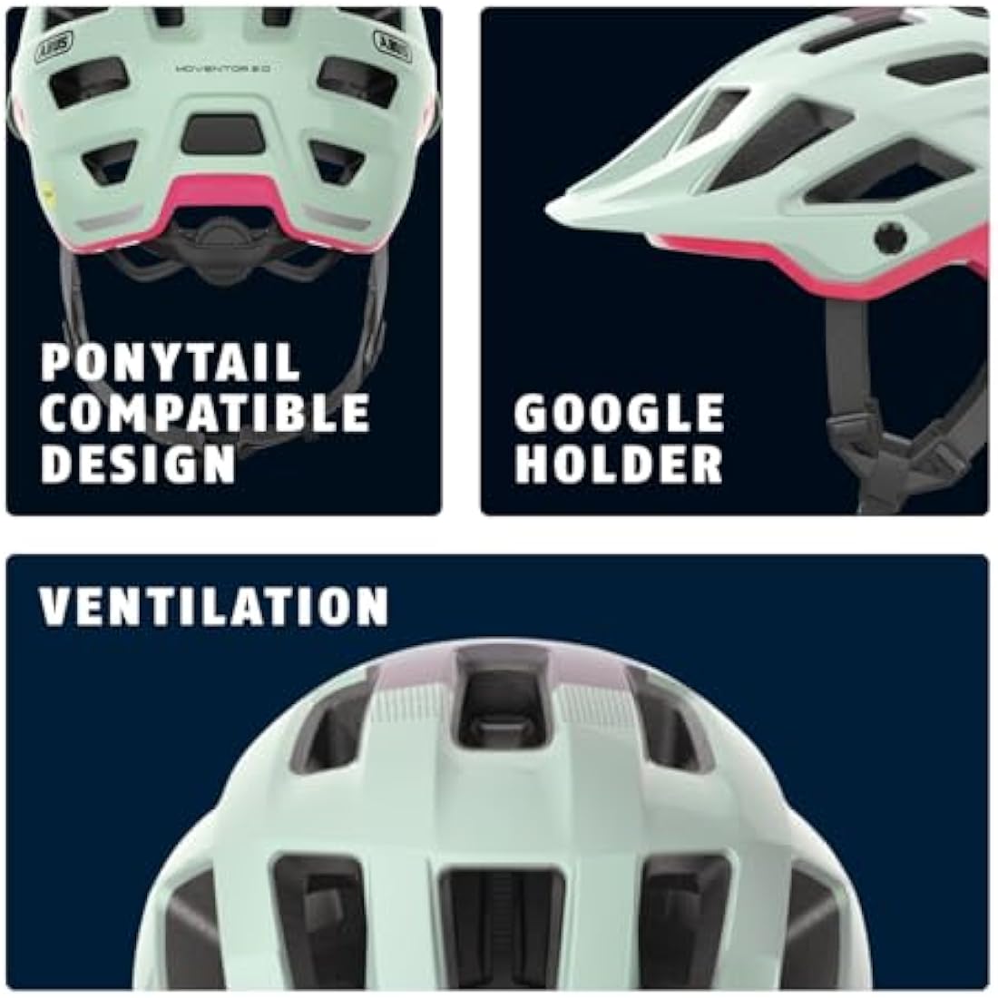 ABUS MTB Helmet Moventor 2.0 MIPS, Impact Protection for Off-Road Use, All-Mountain Helmet, Unisex Adult