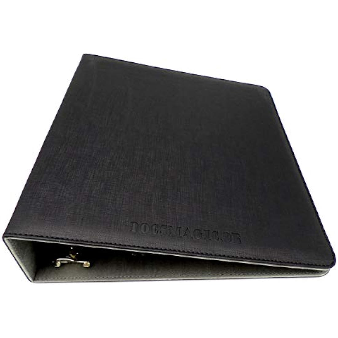 docsmagic.de 3-Ring Premium Album Black + 100 9-Pocket Premium Pages - PKM - YGO - MTG