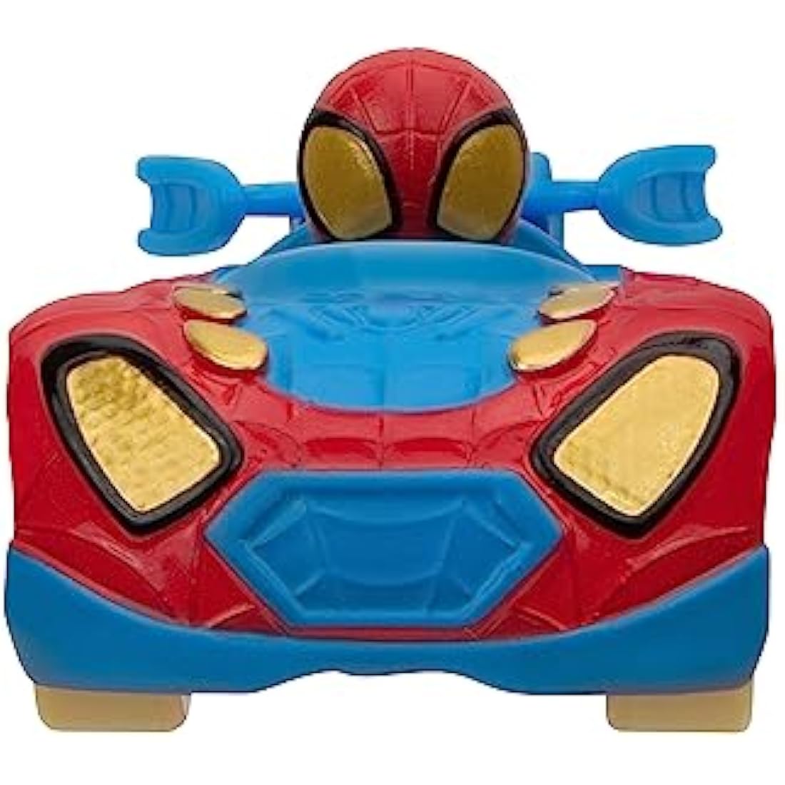 Marvel's Spidey and His Amazing Friends Amazing Metals 7 Pack 3-Inch Die-Cast Mini Vehicles with Built in Characters